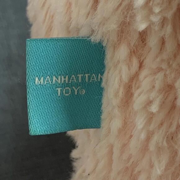 Manhattan Toy Company 2015 Pink Unicorn Stuffed Lovey Plush Tara 14" - Picture 6 of 8